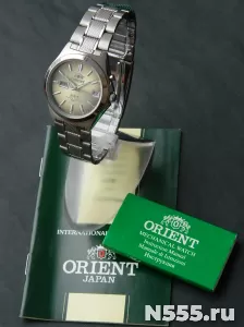 Винтажные мужские часы ORIENT Три звезды Япония Новые